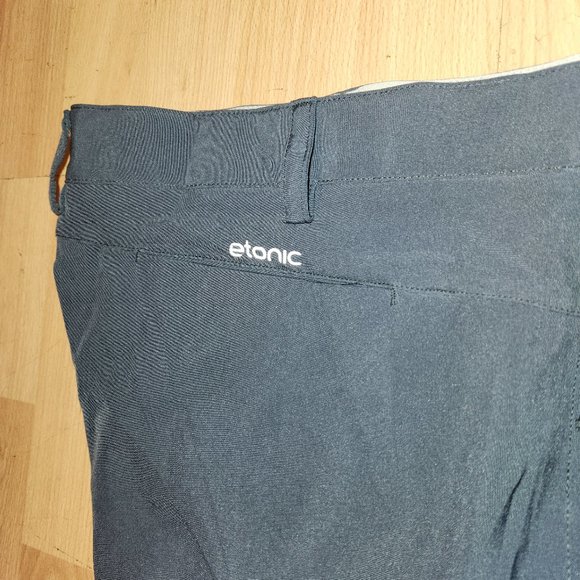 Charcoal Etonic Golf Shorts - Picture 2 of 3